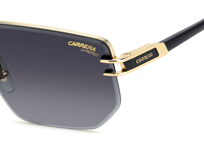 Carrera Half-Rim Rectangular Sunglasses