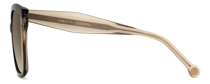 Carolina Herrera Over-Sized Square Geometrical Sunglasses