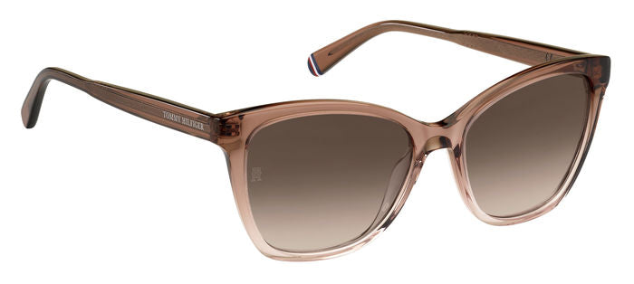 Tommy Hilfiger Rectangular Ladies Sunglasses