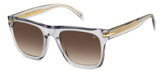 David Beckham Eyewear Square Flat Sunglasses