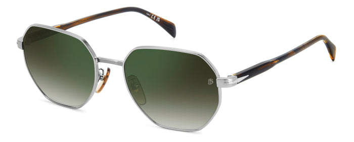 David Beckham Eyewear Geometric Metal Sunglasses