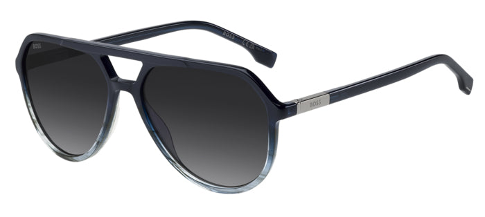 BOSS Modern Pilot Style Sunglasses