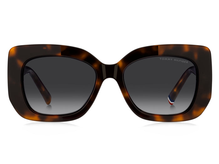 Tommy Hilfiger Over-Sized Rectangular Sunglasses