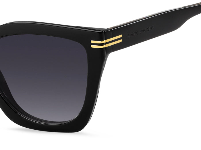Marc Jacobs Square Optical Frame with Clip-On Sunglasses