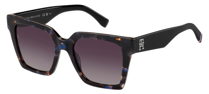 Tommy Hilfiger Over-sized Square Ladies Sunglasses