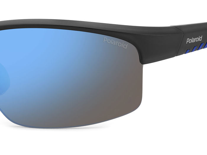 Polaroid Half-Rim Sports Sunglasses