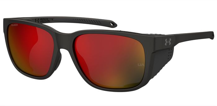 Under Armour Rectangular Sunglasses with Side Shields