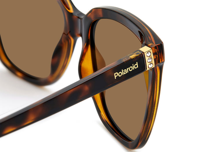 Polaroid Square Ladies Sunglasses