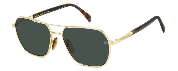 David Beckham Eyewear Square Metal Sunglasses