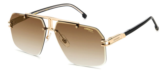 Carrera Rimless Square Sunglasses