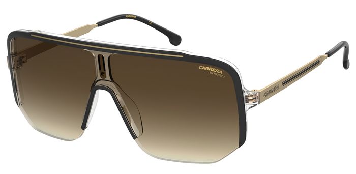 Carrera Half-Rim Navigator Sunglasses