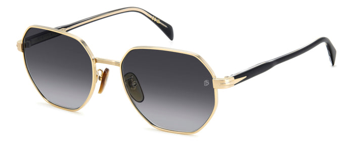 David Beckham Eyewear Geometric Metal Sunglasses