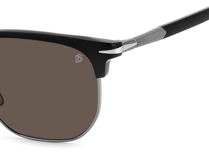 Eyewear by David Beckham Classic Clubmaster Style Sunglasses