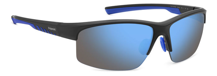 Polaroid Half-Rim Sports Sunglasses