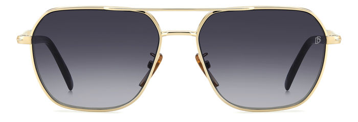 David Beckham Eyewear Square Metal Sunglasses