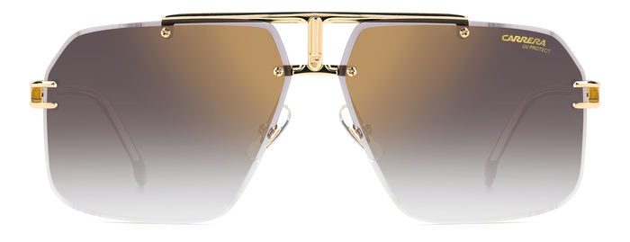 Carrera Rimless Square Sunglasses