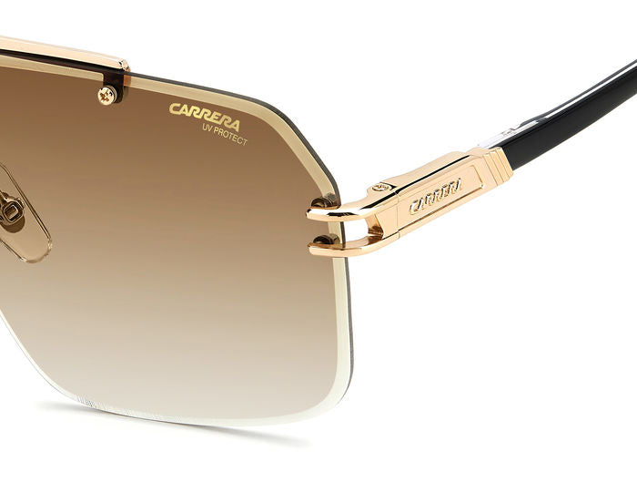 Carrera Rimless Square Sunglasses