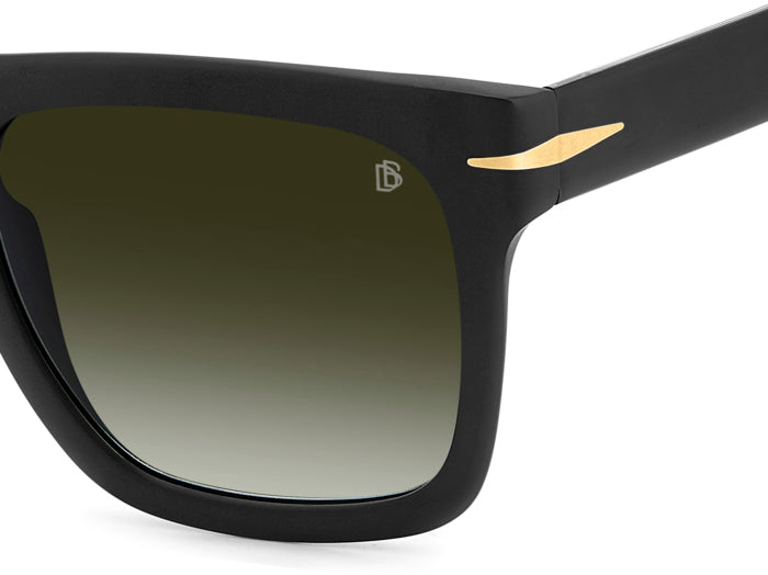 David Beckham Eyewear Square Flat Sunglasses