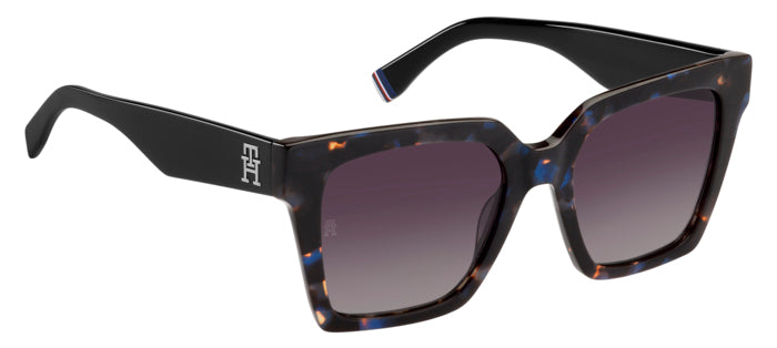 Tommy Hilfiger Over-sized Square Ladies Sunglasses