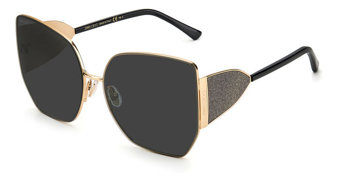 Jimmy Choo Over-Sized Butterfly Sunglasses