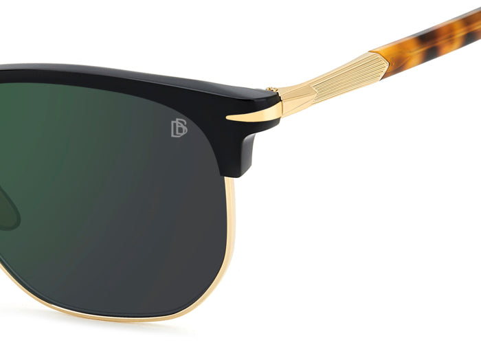 Eyewear by David Beckham Classic Clubmaster Style Sunglasses