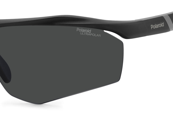 Polaroid High Contrast Wraparound Sports Sunglasses