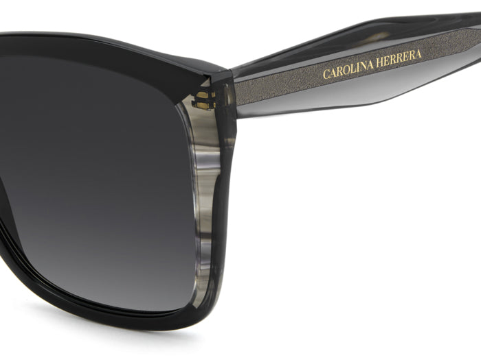 Carolina Herrera Over-Sized Square Geometrical Sunglasses