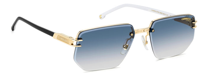 Carrera Half-Rim Rectangular Sunglasses