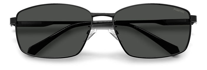 Polaroid Metal Rectangular Sunglasses