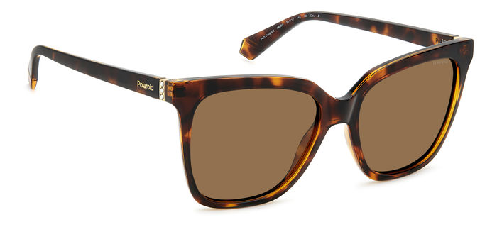 Polaroid Square Ladies Sunglasses