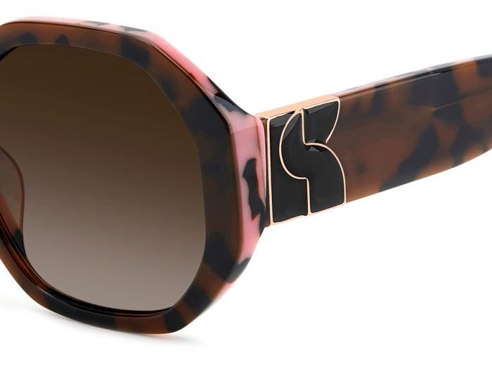 Kate Spade Over-Sized Geometric Sunglasses