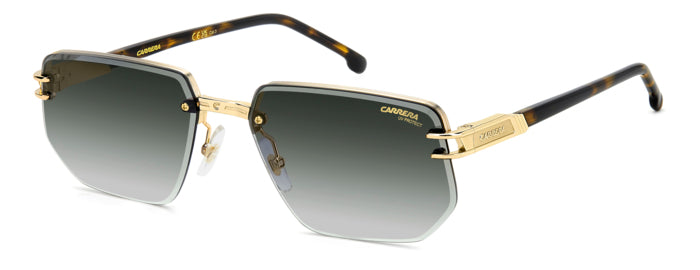 Carrera Half-Rim Rectangular Sunglasses