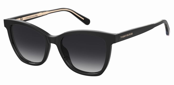 Tommy Hilfiger Rectangular Ladies Sunglasses