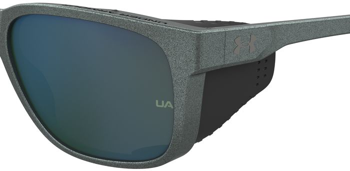 Under Armour Rectangular Sunglasses with Side Shields