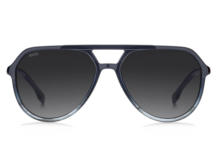 BOSS Modern Pilot Style Sunglasses