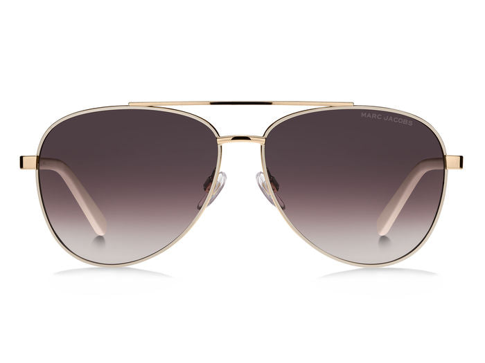 Marc Jacobs Ladies Metal Aviator Sunglasses