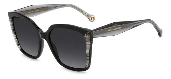 Carolina Herrera Over-Sized Square Geometrical Sunglasses