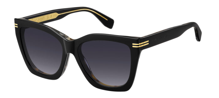 Marc Jacobs Square Optical Frame with Clip-On Sunglasses