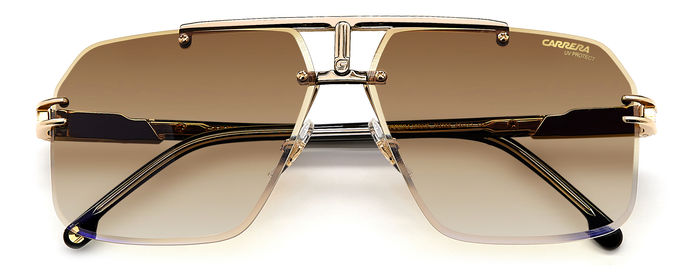 Carrera Rimless Square Sunglasses