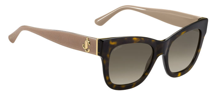 Jimmy Choo Rectangular two-tone Sunglasses