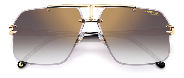 Carrera Rimless Square Sunglasses