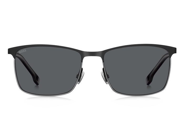 BOSS Rectangular Metal Sunglasses