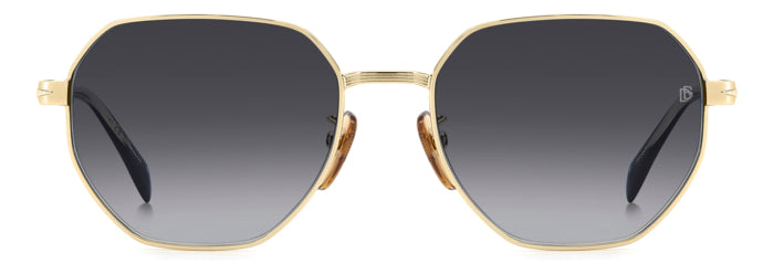 David Beckham Eyewear Geometric Metal Sunglasses