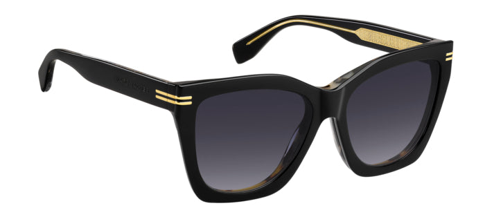Marc Jacobs Square Optical Frame with Clip-On Sunglasses