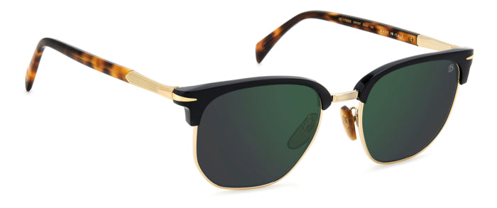 Eyewear by David Beckham Classic Clubmaster Style Sunglasses