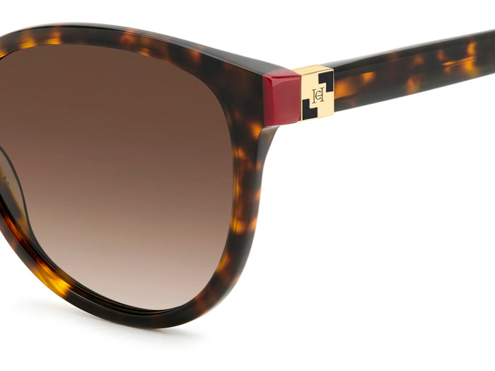 Carolina Herrera Oval Sunglasses