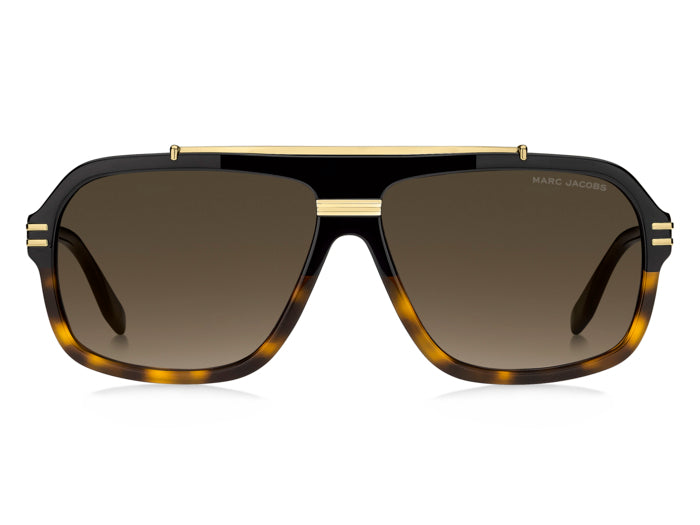 Marc Jacobs Rectangular Flat-Top Sunglasses