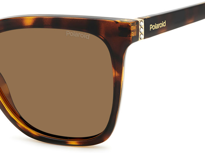 Polaroid Square Ladies Sunglasses