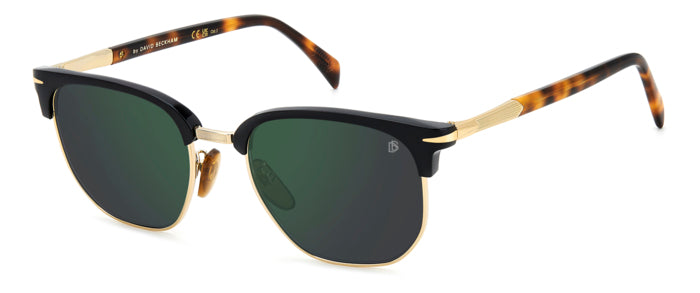 Eyewear by David Beckham Classic Clubmaster Style Sunglasses