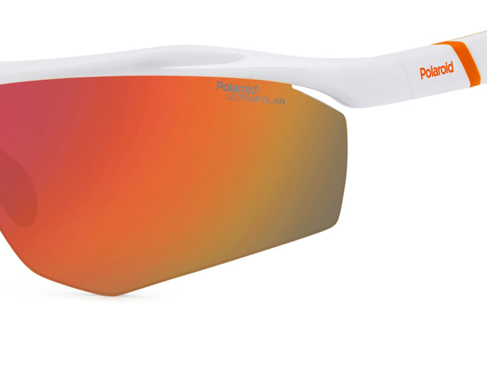 Polaroid High Contrast Wraparound Sports Sunglasses